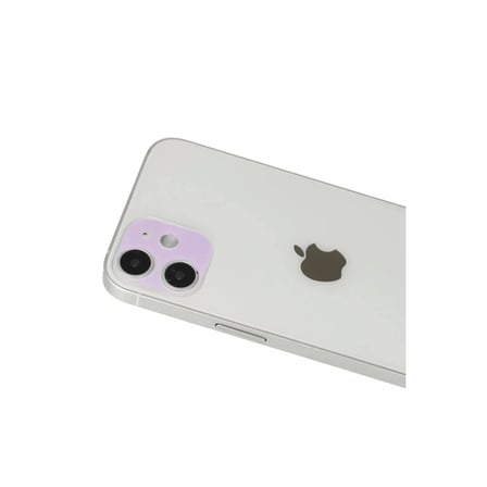 Newface Apple iPhone 12 Rainbow Kamera Lens Koruma Cam - Mor