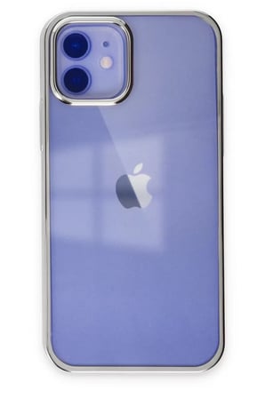 Newface Apple iPhone 12 Kılıf Element Silikon - Gümüş
