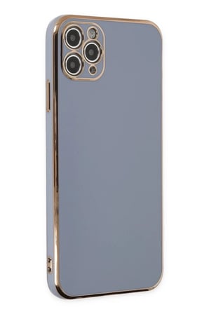 Newface Apple iPhone 11 Pro Max Kılıf Volet Silikon - Mavi
