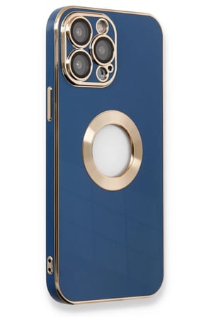 Newface Apple iPhone 14 Pro Max Kılıf Store Silikon - Mavi