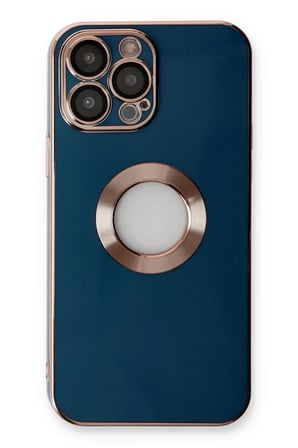 Newface Apple iPhone 14 Pro Max Kılıf Store Silikon - Mavi