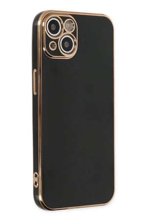 Newface Apple iPhone 14 Kılıf Volet Silikon - Siyah
