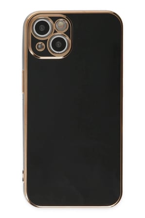 Newface Apple iPhone 14 Kılıf Volet Silikon - Siyah
