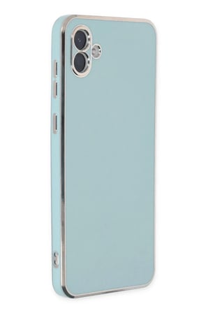 Newface Samsung Galaxy A04 Kılıf Volet Silikon - Açık Yeşil