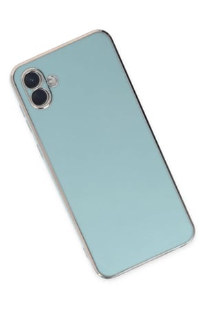 Newface Samsung Galaxy A04 Kılıf Volet Silikon - Açık Yeşil