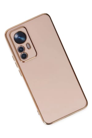 Newface Xiaomi Mi 12T Pro Kılıf Volet Silikon - Pembe