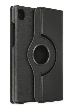 Newface Lenovo Tab M8 Kılıf 360 Tablet Deri Kılıf - Siyah