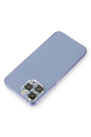 Newface Apple iPhone 12 Pro Metal Kamera Lens Koruma Cam - Koyu Yeşil