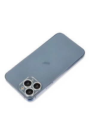 Newface Apple iPhone 11 Pro Max Shine Kamera Lens Koruma Cam - Gümüş