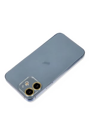 Newface Apple iPhone 12 Mini Shine Kamera Lens Koruma Cam - Gold