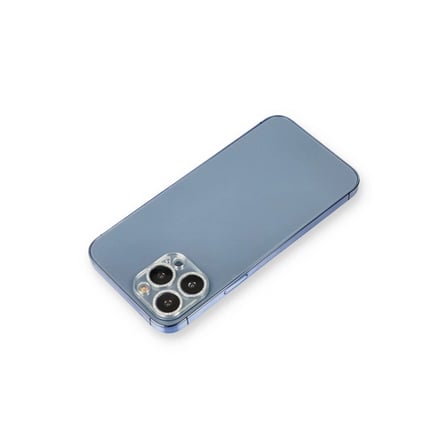 Newface Apple iPhone 12 Pro Shine Kamera Lens Koruma Cam - Gümüş