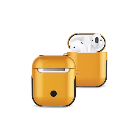 Newface Apple Uyumlu Airpods 2 (2.nesil) 3in1 Kılıf - Sarı