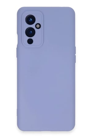 Newface One Plus 9 Kılıf Nano içi Kadife Silikon - Lila