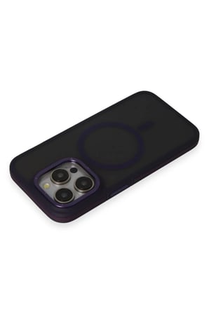 Joko Apple iPhone 14 Pro Max Kılıf Rocky Magsafe Kapak - Derin Mor