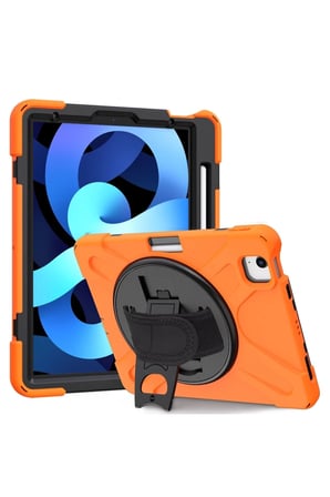 Newface Apple iPad 2025 10.9 10.Nesil (A16) Kılıf Amazing Tablet Kapak - Turuncu
