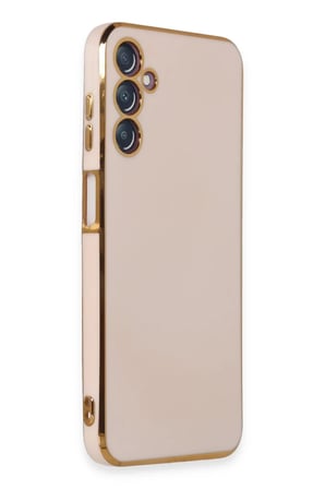 Newface Samsung Galaxy M14 5G Kılıf Volet Silikon - Pembe