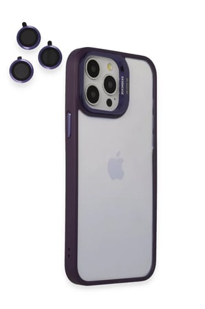Joko Apple iPhone 14 Pro Kılıf Roblox Lens Standlı Kapak - Mor