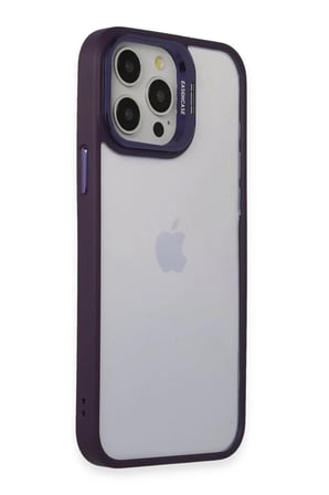 Joko Apple iPhone 14 Pro Kılıf Roblox Lens Standlı Kapak - Mor