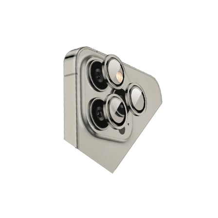 Newface Apple iPhone 15 Pro Max Bilvis Titan Kamera Lens - Titan Gri