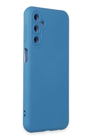 Newface Samsung Galaxy M14 5G Kılıf Nano içi Kadife Silikon - Mavi