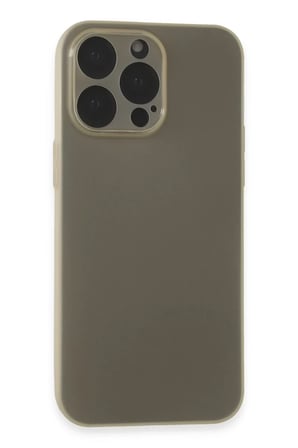 Newface Apple iPhone 15 Pro Max Kılıf Puma Silikon - Titan Gri