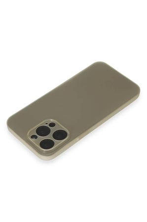 Newface Apple iPhone 15 Pro Max Kılıf Puma Silikon - Titan Gri