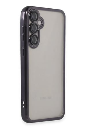 Newface Samsung Galaxy S23 FE Kılıf Razer Lensli Silikon - Mor