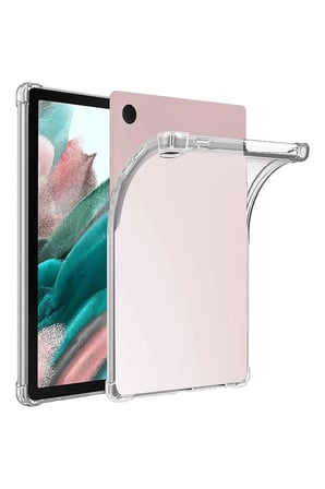 Newface Samsung Galaxy Tab A9 Plus Kılıf Anti Shock Tablet Silikon - Şeffaf