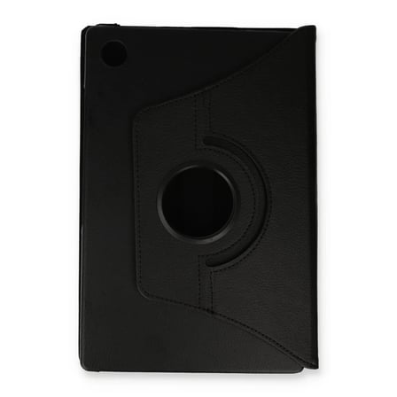 Newface Samsung Galaxy Tab A9 Plus Kılıf 360 Tablet Deri Kılıf - Siyah