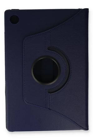 Newface Samsung Galaxy Tab A9 Plus Kılıf 360 Tablet Deri Kılıf - Lacivert