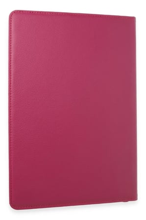 Newface Samsung Galaxy X610 Tab S9 FE Plus 12.4 Kılıf 360 Tablet Deri Kılıf - Pembe