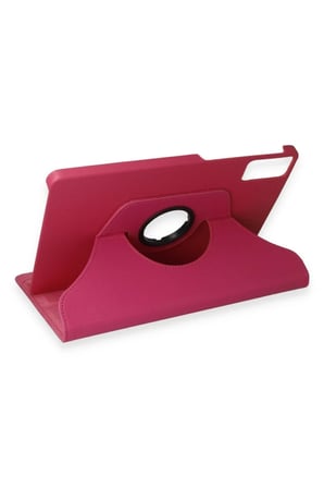 Newface Xiaomi Redmi Pad SE Kılıf 360 Tablet Deri Kılıf - Pembe