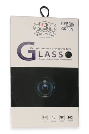 Newface Apple iPhone 15 Bilvis Titan Kamera Lens - Yeşil