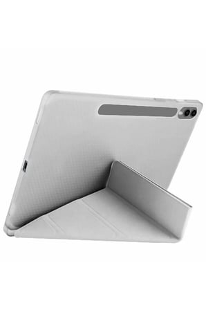Newface Samsung Galaxy X510 Tab S9 FE 11 Kılıf Kalemlikli Mars Tablet Kılıfı - Gri