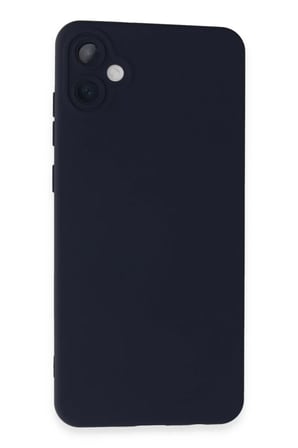 Newface Samsung Galaxy A05 Kılıf Nano içi Kadife Silikon - Lacivert