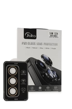 Joko Samsung Galaxy S24 PVD Metal Kamera Lens - Gold