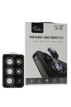 Joko Samsung Galaxy S24 Ultra PVD Metal Kamera Lens - Derin Mor