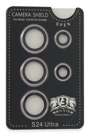 Newface Samsung Galaxy S24 Ultra Bilvis Titan Kamera Lens - Derin Mor