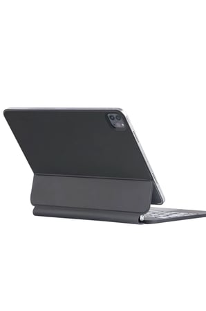 Newface Apple iPad Pro 11 (2022) Kılıf X7 Magic Manyetik Klavyeli Tablet Kılıfı - Siyah