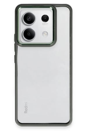 Newface Xiaomi Redmi Note 13 Pro 5G Kılıf Power Silikon - Koyu Yeşil