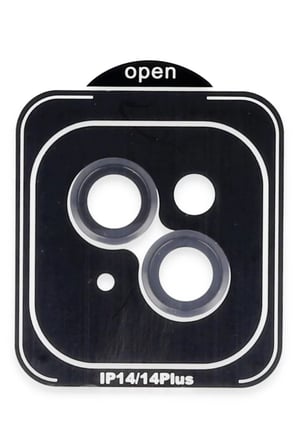 Joko Apple iPhone 14 PVD Metal Kamera Lens - Siyah