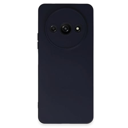 Newface Xiaomi Redmi A3 4G Kılıf Nano içi Kadife Silikon - Lacivert