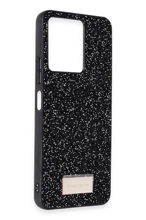 Onegif Xiaomi Redmi 13C Bright Simli Kapak - Gümüş