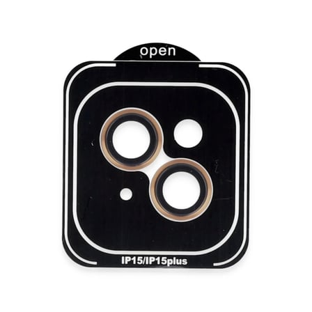 Joko Apple iPhone 14 PVD Metal Kamera Lens - Turuncu