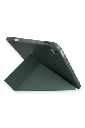 Newface Huawei Honor Pad 9 Kılıf Kalemlikli Mars Tablet Kılıfı - Koyu Yeşil
