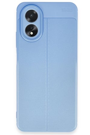 Newface Oppo A38 Kılıf Auto Focus Kapak - Mavi