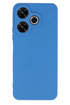 Newface Xiaomi Redmi 13 4G Kılıf First Silikon - Mavi