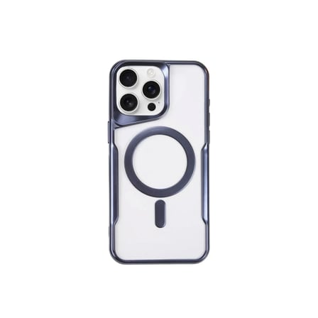 Newface Apple iPhone 14 Pro Kılıf Boyi Magsafe Silikon Kapak - Lacivert