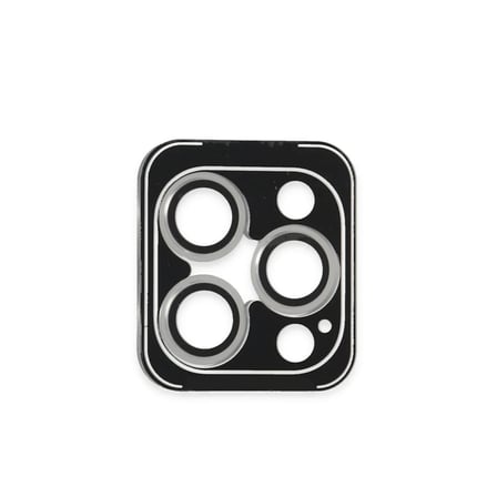 Joko Apple iPhone 16 Pro Max PVD Metal Kamera Lens - Gümüş