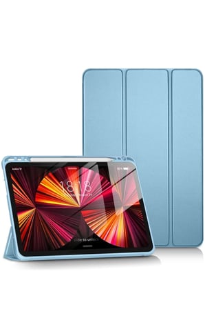 Newface Apple iPad Pro 11 (2024) Kılıf Tablet Smart Kılıf - Mavi